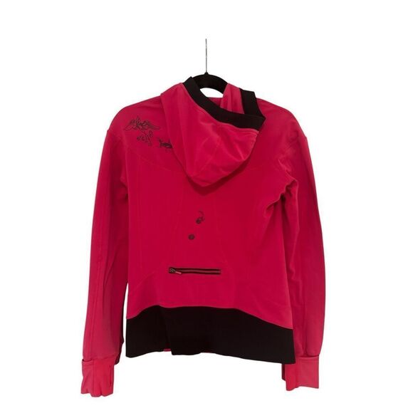 Lululemon Women's Rare Spirit Free Bird Fruity Tootie Hoodie Hot Pink Size 6 - Picture 3 of 5